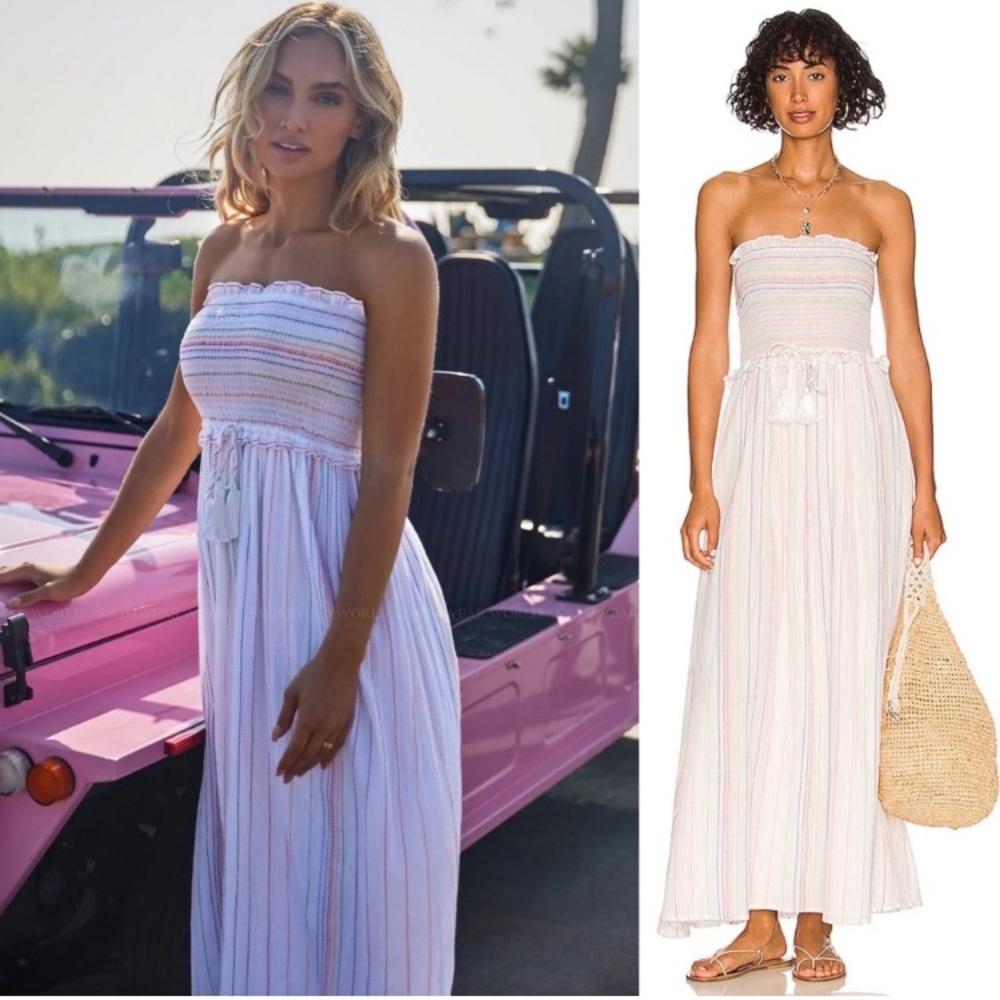 PQ Swim Dress Cover Up in Paloma Stripe